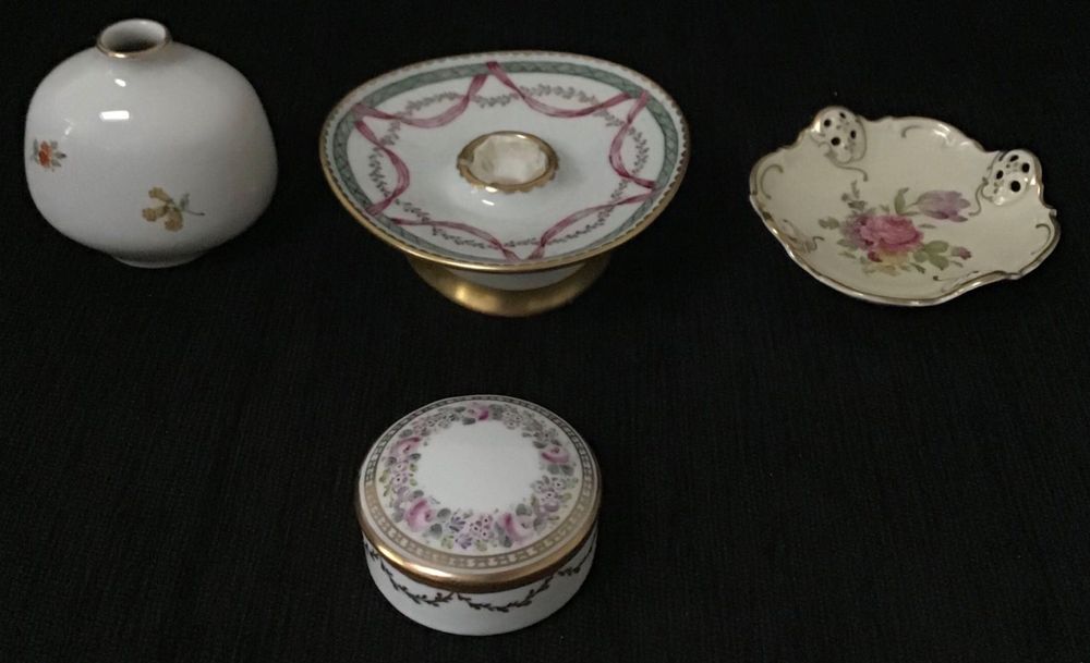 KPM Vase und Rosenthal Kerzenständer Lot Kaufen auf Ricardo