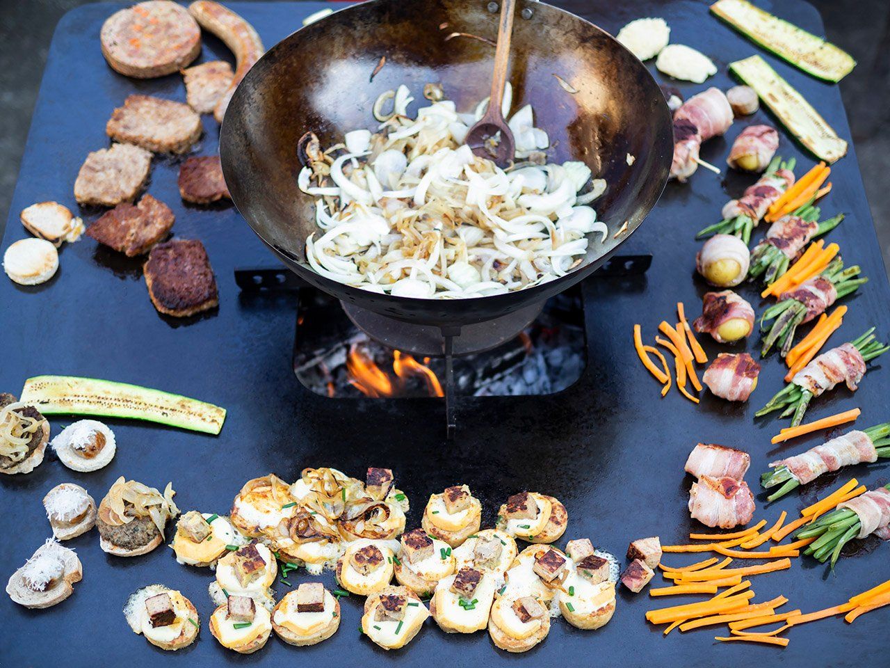 Griglie: Edelrostgrill mit Grillring – Nuovo e nell'imballaggio originale da Gerlafingen venduto da ofenhaus_linder 2