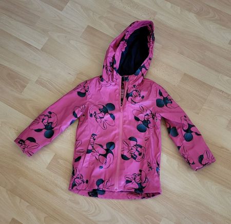 Regenjacke Minnie Mouse pink Grösse 98