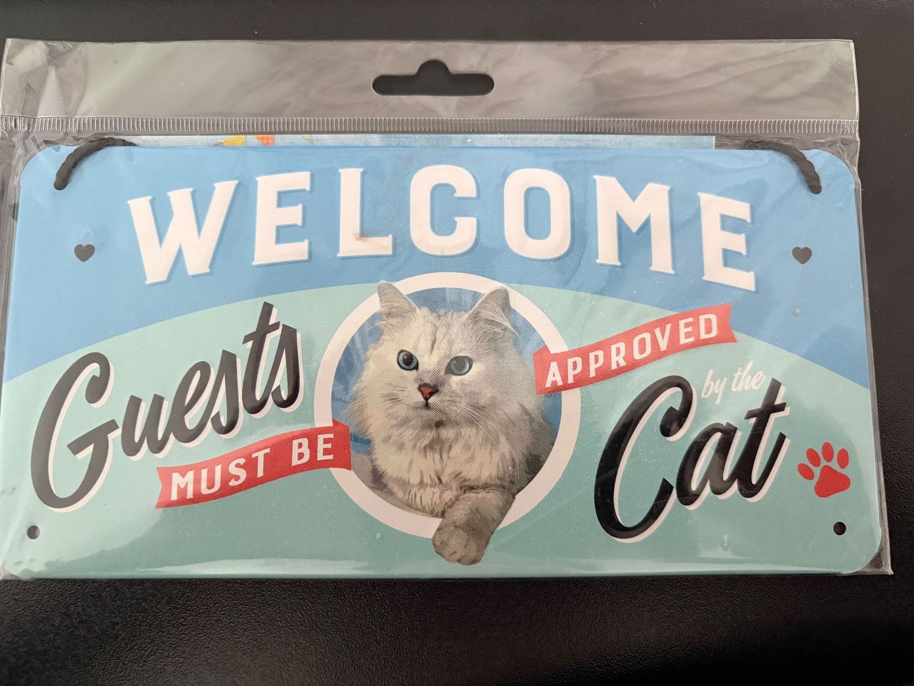 Schilder: Retro Blech Schild – Neu und originalverpackt aus Muri b. Bern von Silbervenus