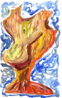 Acryl auf Papier: A perfect body