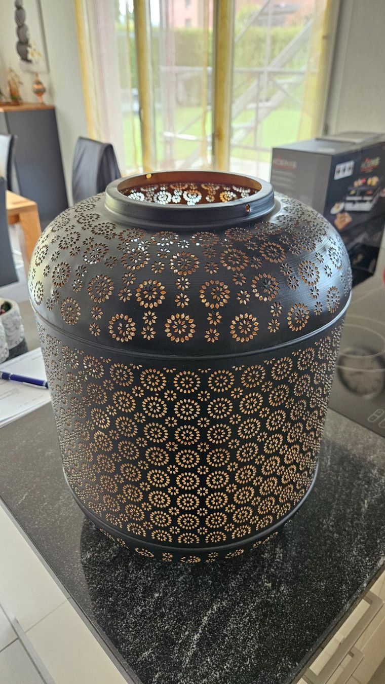 Kare Lanterne: Laterne Al Andalus Circles mit Lampe – Usato da Schmitten FR venduto da ElianeMoullet