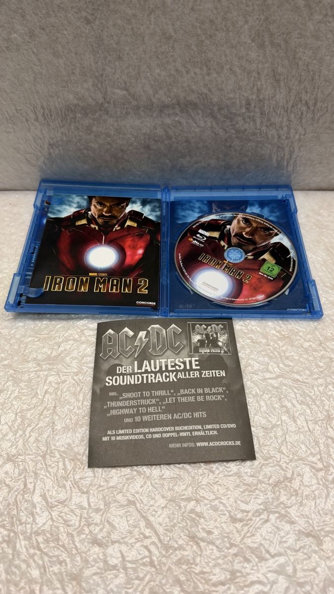 Alle DVDs: Iron Man 2 - Blu-ray - Top Zustand - Marvel ! – Gebraucht aus Rotkreuz von perlengott 2