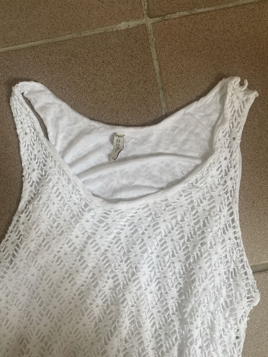 Vestiti: POINTELLE SOMMERKLEID MIT LOCHMUSTER – Nuovo (secondo la descrizione) da Schlieren venduto da notkrys 5