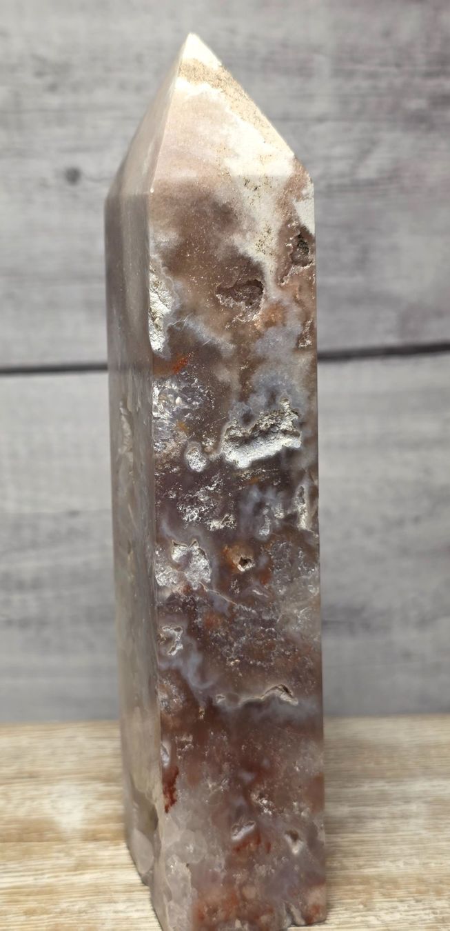 Minerali & Pietre curative: Drusiger Pink Amethyst Obelisk 585g – Nuovo e nell'imballaggio originale da Matzingen venduto da Shay_Crystalz 5