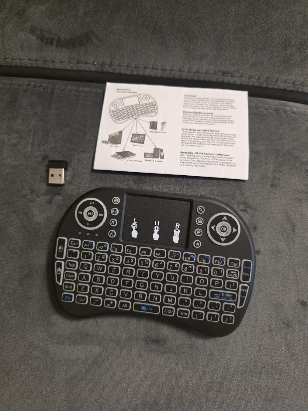 Tastiere: Mini Wireless Keyboard, Neuwertig, mit Touchpad! – Usato da Dietikon venduto da deal4u.ch
