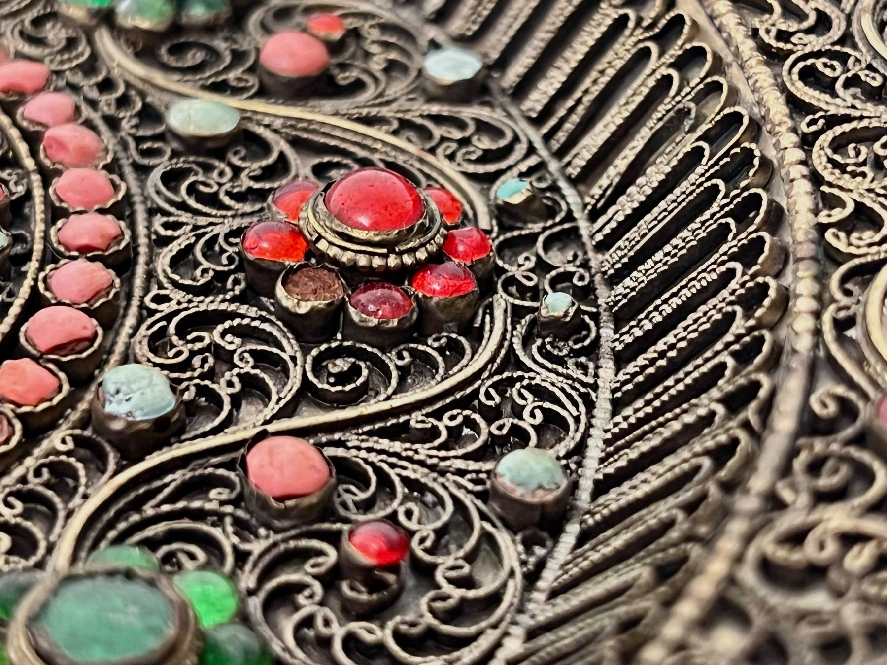 Teller: Teller Mandala Tibet oder Nepal Vishnu 19. Jahrhundert – Gebraucht aus Zürich von Arche_Brockenhaus 4