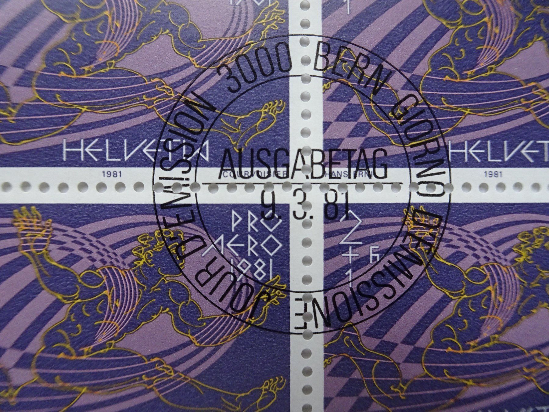 Tutti i francobolli: 1981* mit/ohne E.T. Stempel – Nuovo (secondo la descrizione) da Aadorf venduto da Chnorli-Furz 4