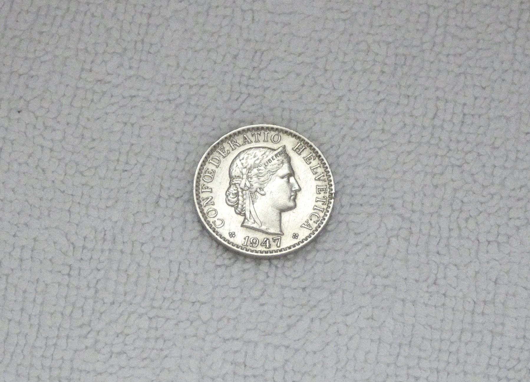 Tutti le monete: 20 centimes/rappen 1947 – Usato da Nyon venduto da Ilmi09