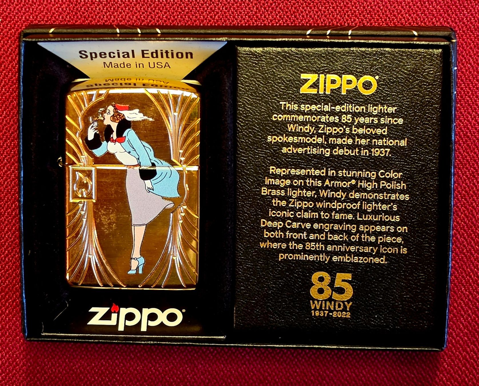 Zippo Accendini: Zippo édition limitée Windy, neuf. – Usato da Villeret venduto da yan_vgv2