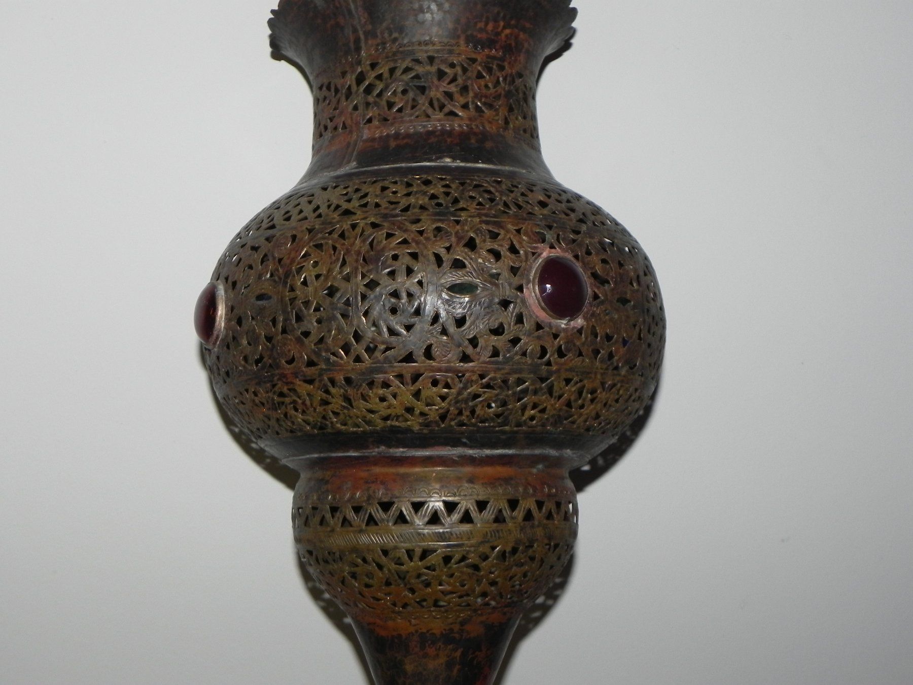 Lampade: antike Lampe Orient Kunst – Usato da Seedorf BE venduto da Stibutz 3