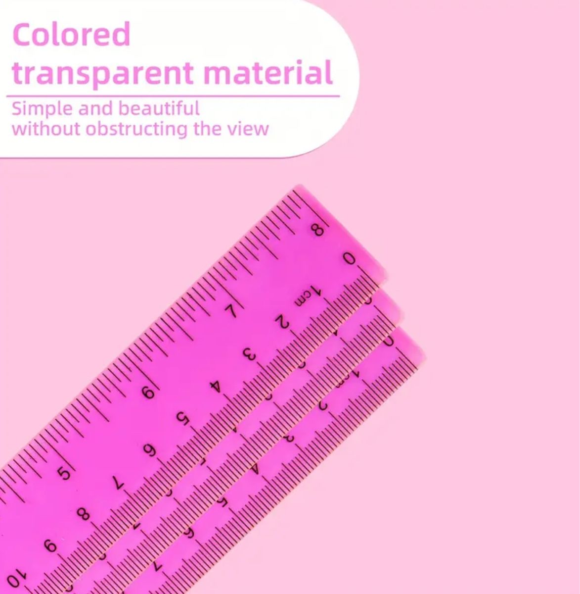 Altro in Scrittura & Disegno: 4er Set Flexible Lineale, 20cm, transparent bunt – Nuovo e nell'imballaggio originale da Suhr venduto da SchnapperCH 2