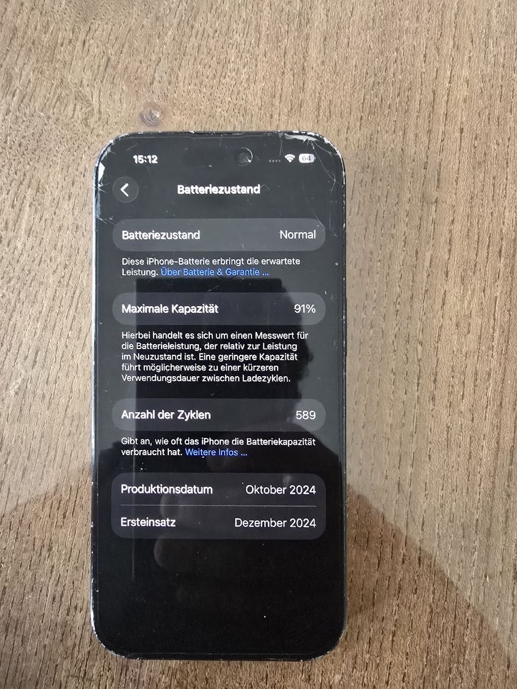 Apple Handys / Smartphones: iphone 16 256GB  – Defekt aus Dietikon von Leodnd 2