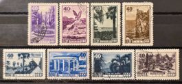 Sowjetunion UdSSR 1949 Kurorte Krim & Kaukasus Posten gest.