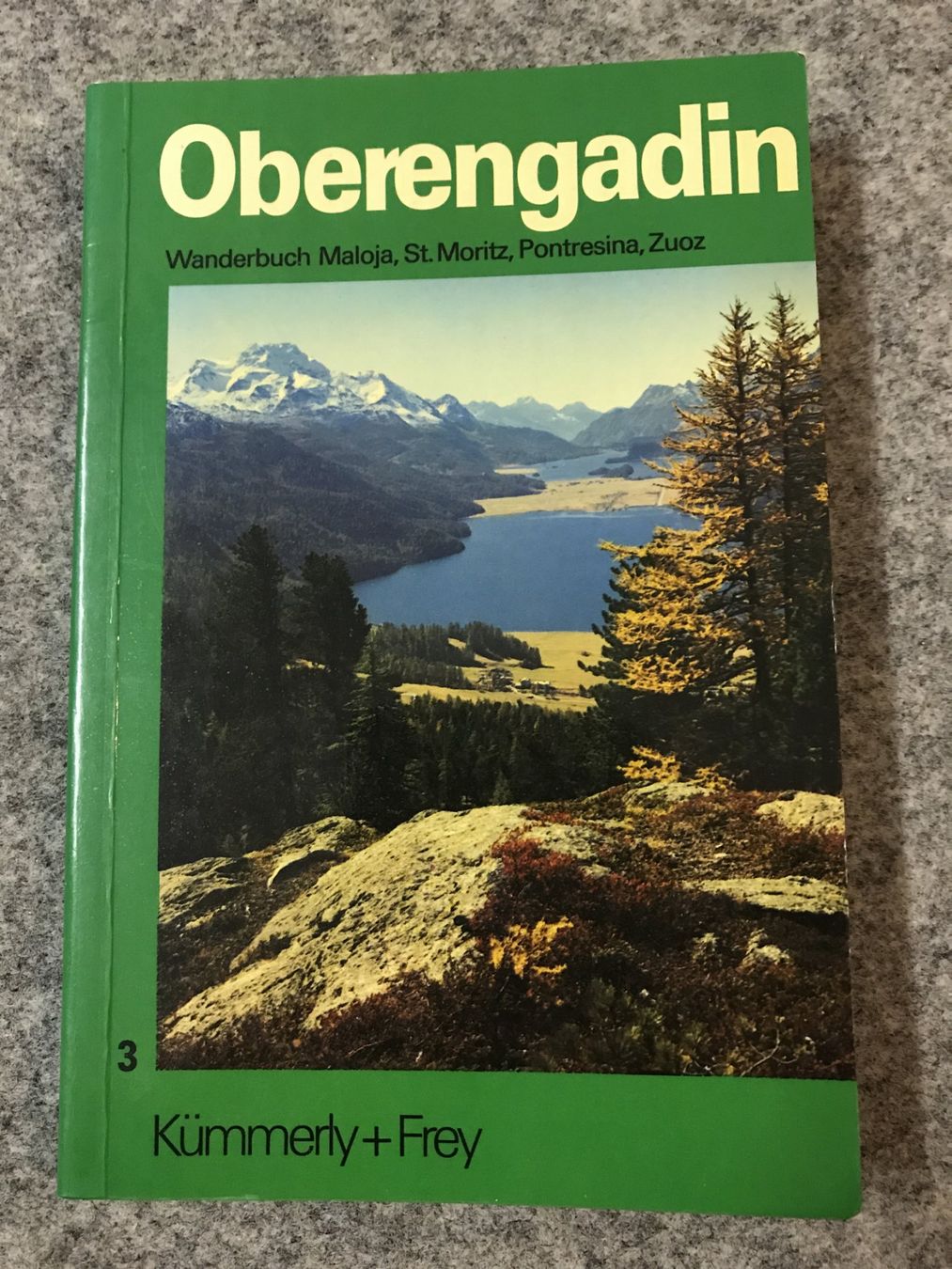 Libri: Wanderbuch- Oberengadin- 1950 – Usato da Guntershausen venduto da Gloominati