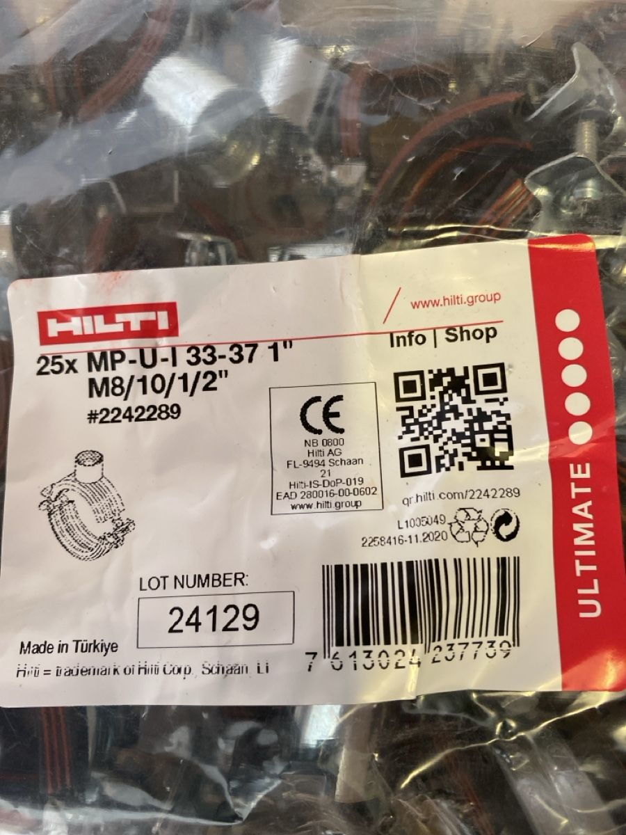 Hilti Tutti gli attrezzi: Hilti Schellen 25 Stück OVP – Nuovo e nell'imballaggio originale da Zeiningen venduto da rot_2xls 1