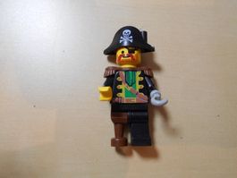 1 x LEGO Piraten Captain Minifigur  (968)