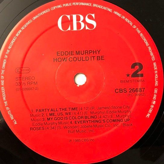 Schallplatten: Eddie Murphy – How could it be (LP) – Gebraucht aus Grüningen von azulvinyl 3