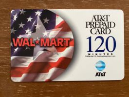 Telefonkarte USA Wal-Mart