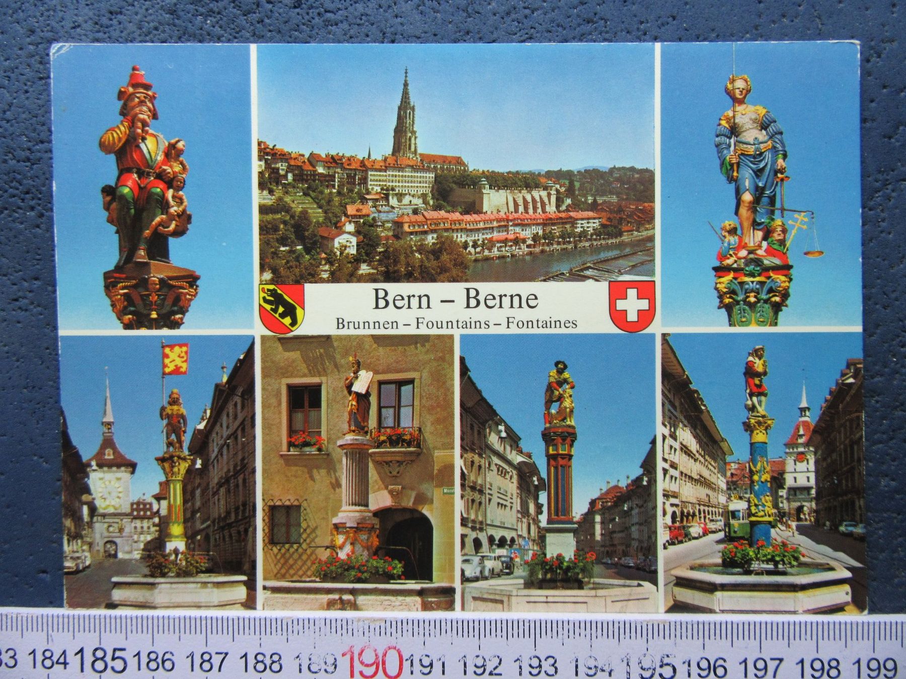 Cartoline postali: BERN DIE BRUNNEN AK BE – Usato da Ettingen venduto da Hausi4711