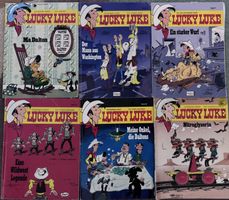 Lucky Luke 6 Comics Sammlung Konvolut Deutsch Ma Dalton