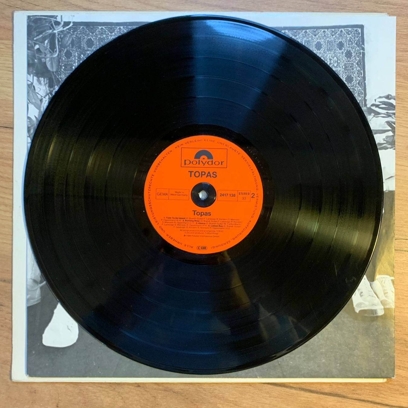 Dischi in vinile: TOPAS - TOPAS...OG GER 1980...VG++/VG+ – Usato da Gals venduto da Diskopatshop 3