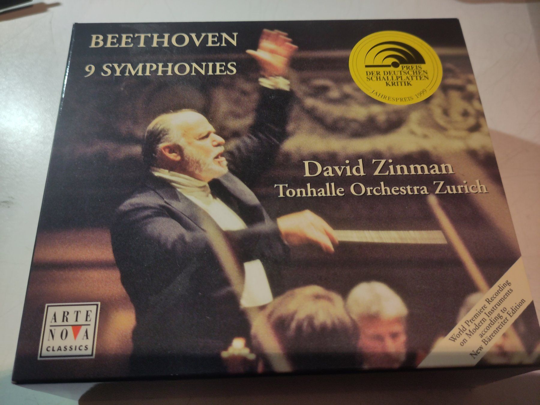 CD: Beethoven 9 Symphonien – Nuovo e nell'imballaggio originale da Aarwangen venduto da Riverman