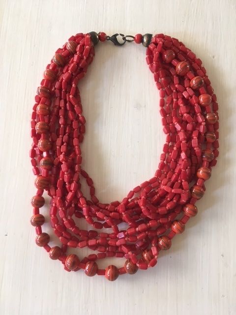 Catenine: Collier / red bloodcoral – Usato da Minusio venduto da vincentvanulzen