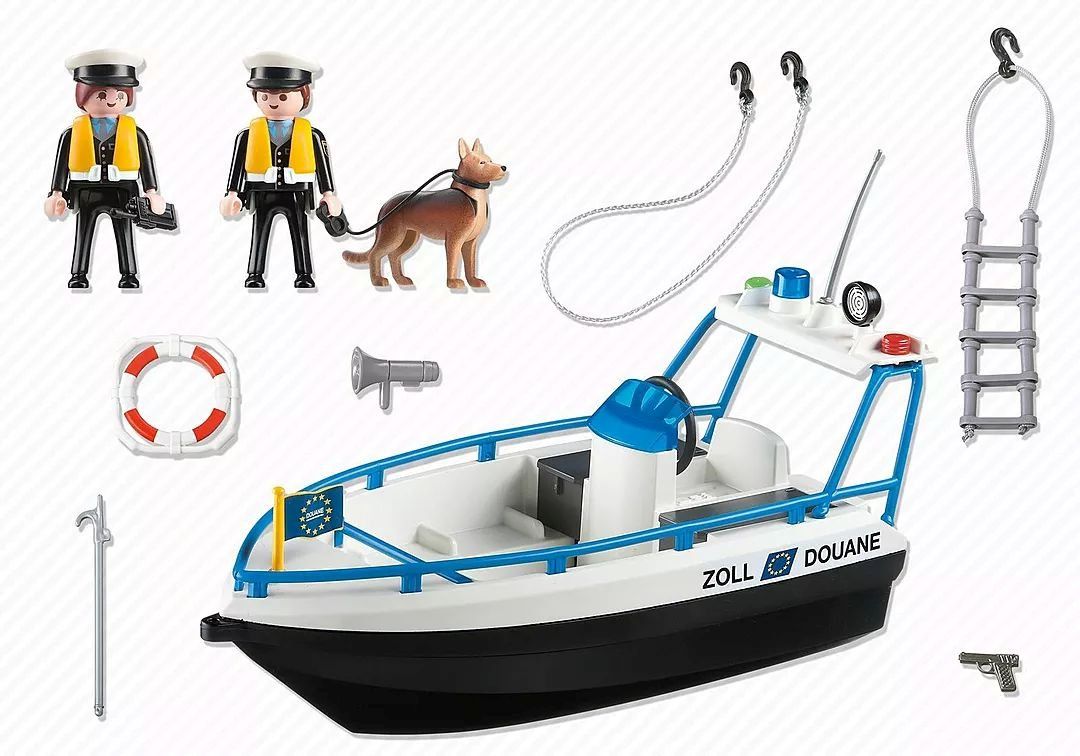 Playmobil Giocattoli: Playmobil 5263 Zollboot – Usato da Zürich venduto da ric_grs8 1