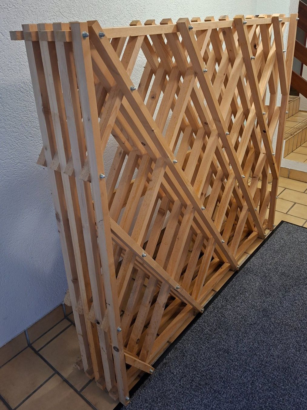 Scaffali: Casier a vin - Range bouteille en bois – Usato da Prilly venduto da cricri118 2