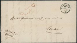 SG Sevelen - Fingerhutstempel - Brief
