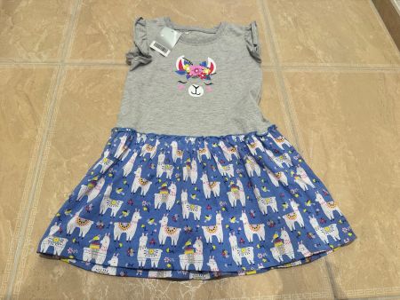 neues süsses Lama Kleid, 5J 110 (4J)