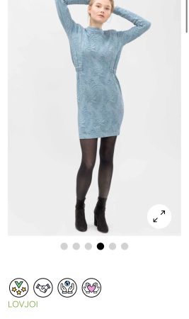 LOVJOI Bio Baumwolle Kleid - Neupreis CHF 137 - L & XL