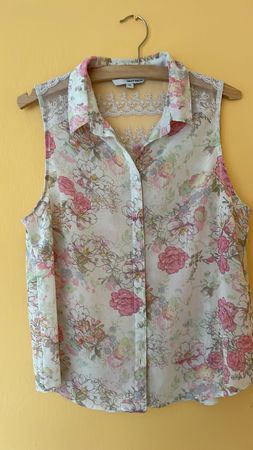 Tally Weijl Bluse, Grösse 40, Sommer Look mit Blumenmuster