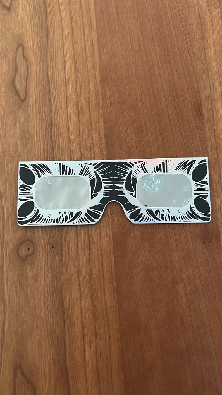 Brillen & Gläser: 1 Sonnenfinsternisbrille – Neu (gemäss Beschreibung) aus Steinach von eli_w2yh