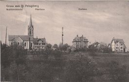 St.Pelagiberg-Wallfahrtskirche-Pfarrhaus-Kurhaus-1930