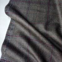 Merino Lana Fresca Elastan 1.7x1.6m dunkel-olivegrün karo