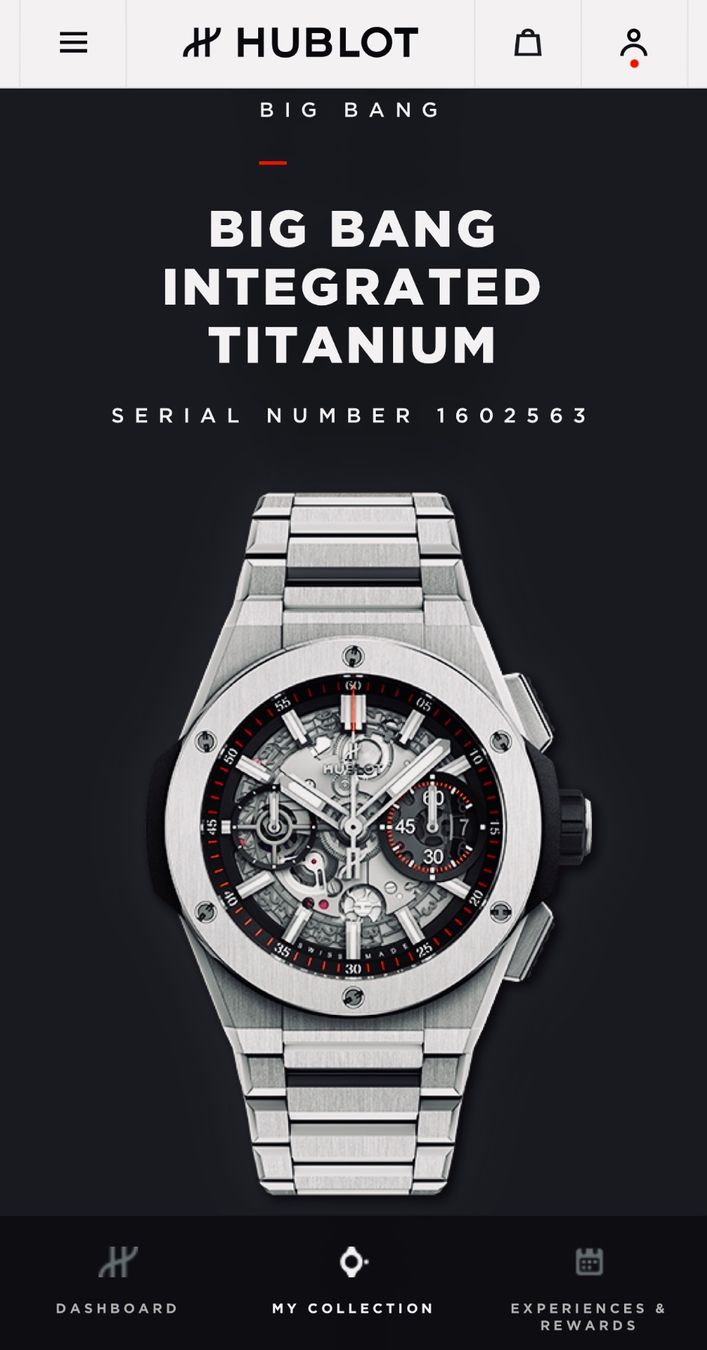 Hublot Orologi: Hublot Big Bang Integral Titanium – Usato da Hagendorn venduto da hpw2207 2