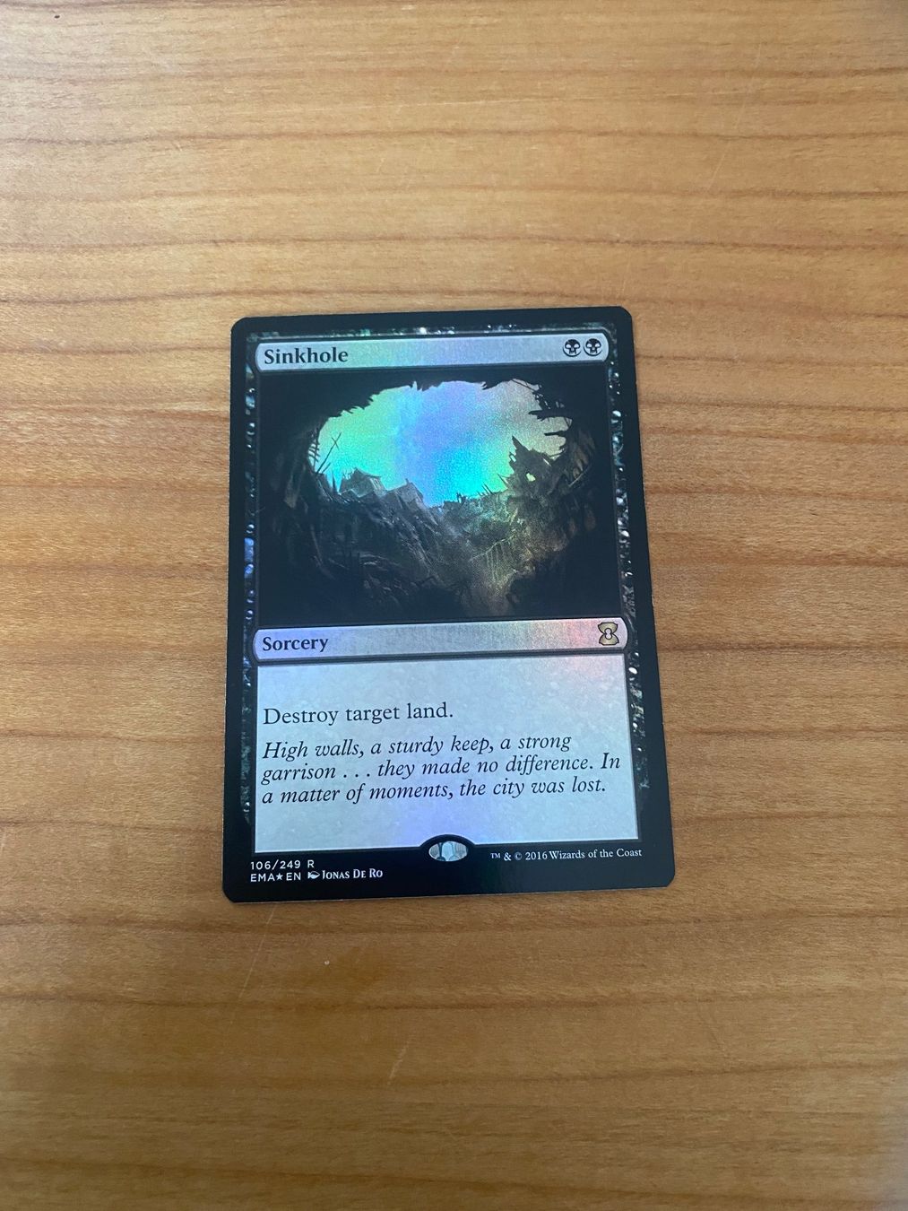Magic The Gathering Carte collezionabili: Sinkhole – Usato da Oensingen venduto da Havald
