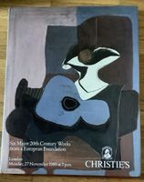Auktionskatalog Christie's 27. Nov 1989 6 Werke