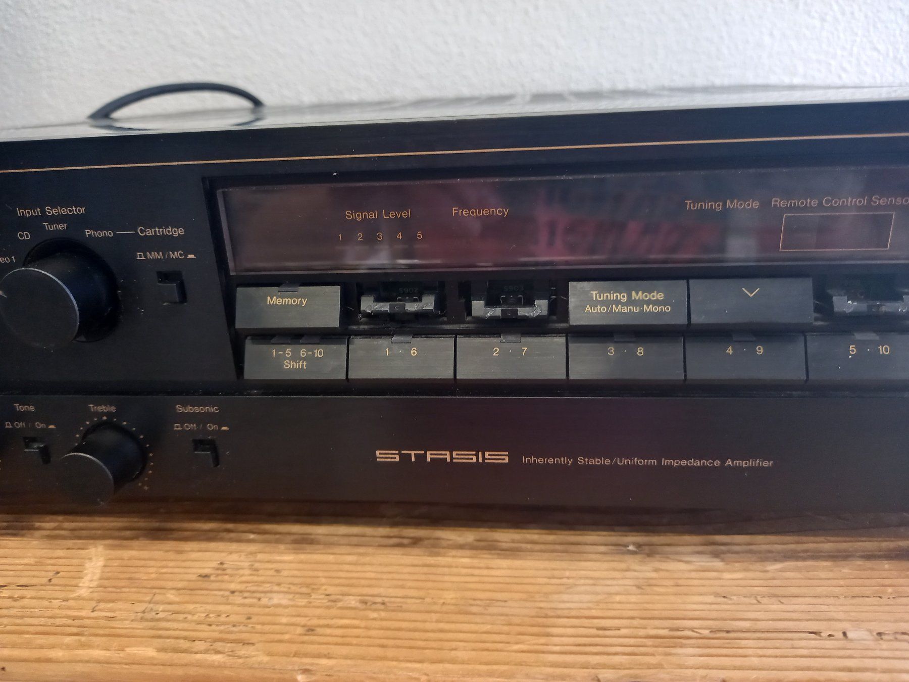 Nakamichi Verstärker: Nakamichi SR-4 E Verstärker – Defekt aus Prez-vers-Siviriez von Monija70 2