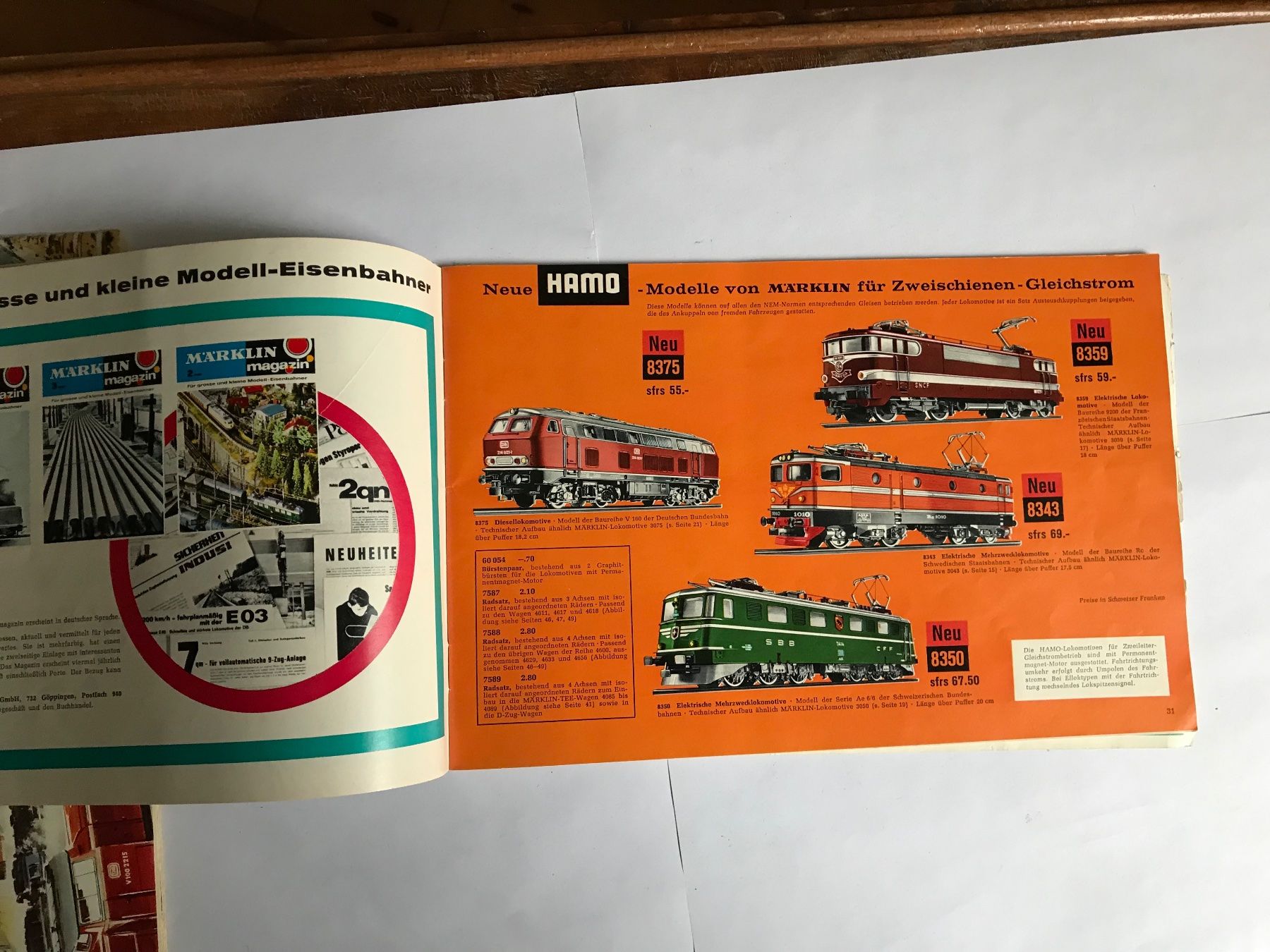 Märklin Modellini di ferrovie: märklin katalog 1968/69 – Usato da liestal venduto da makai05 3
