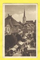 20.5.1920 Herzogenbuchsee Jahrmarkt+Leute/intakter Dorfkern/