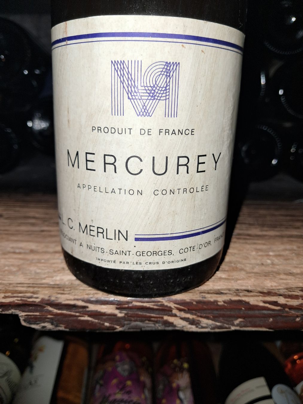 Vino: Mercurey C. Merlin 1987 – Nuovo e nell'imballaggio originale da Le locle venduto da juliensaran 1