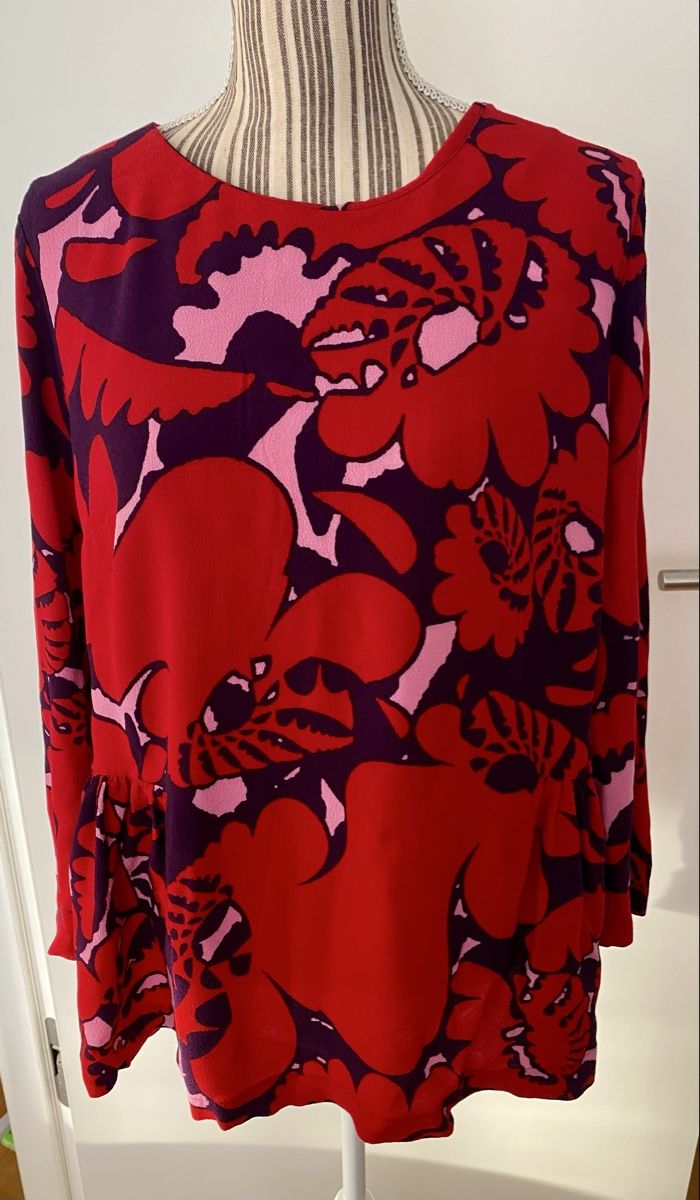 Marimekko Tuniche: Marimekko Siggur blouse taille 42 viscose – Usato da Lausanne venduto da Vracorama