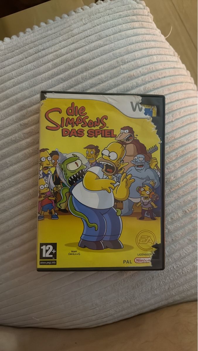Nintendo Jeux: Die Simpsons Das Spiel WII gebraucht – D'occasion à Feuerthalen par tan_sc6v