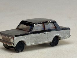 VE1- Minix Vauxhaul Viva silbern schwarz