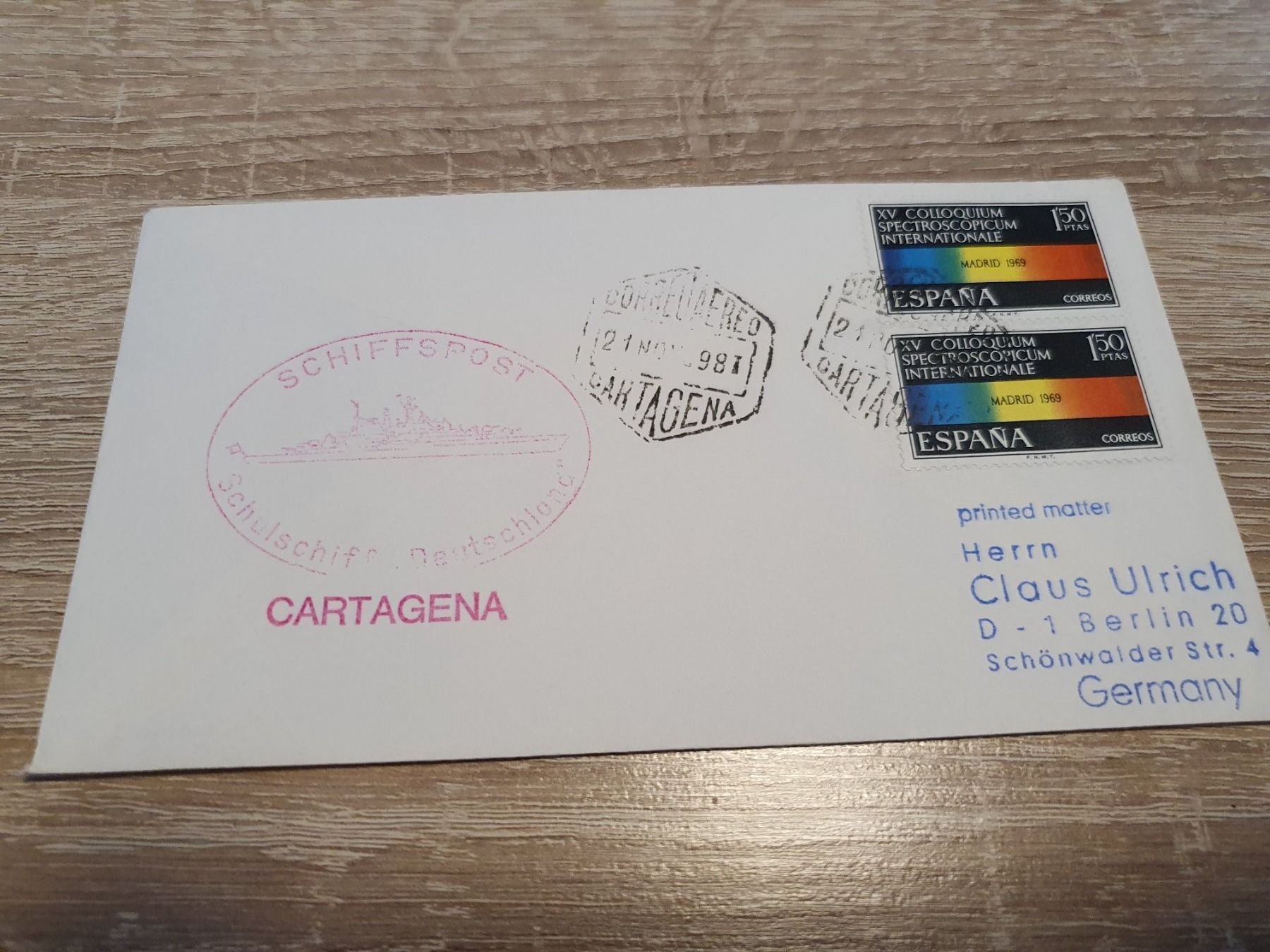 Tous les timbres: Schiffspost Schulschiff Deutschland – D'occasion à Balgach par SIMEON27