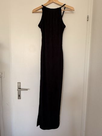 Kleid lang schwarz Grösse S 