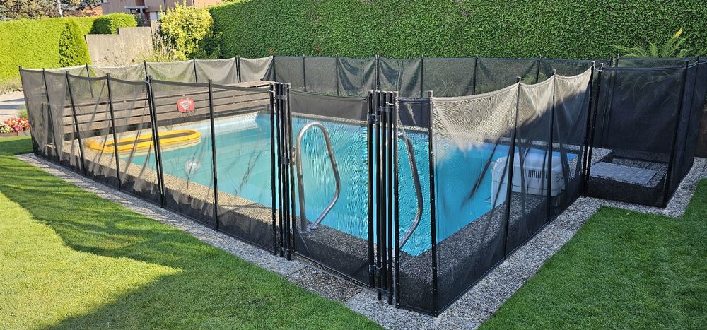 Pool Zaun zum Schutz für Kleine Kinder.  4